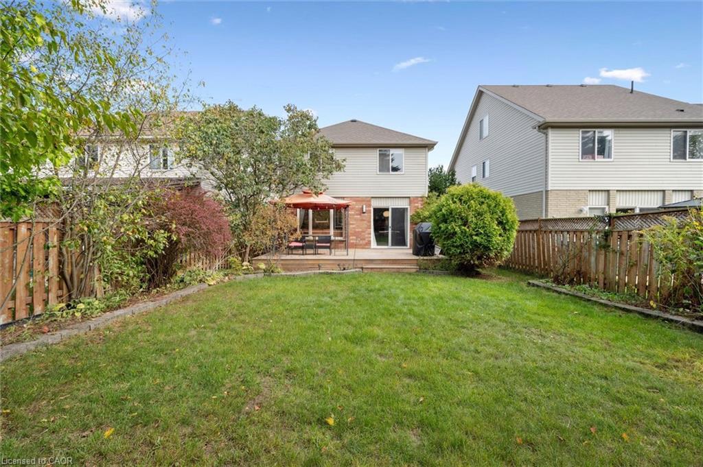 140 Veronica Drive, Kitchener, ON - Outdoor With Deck Patio Veranda