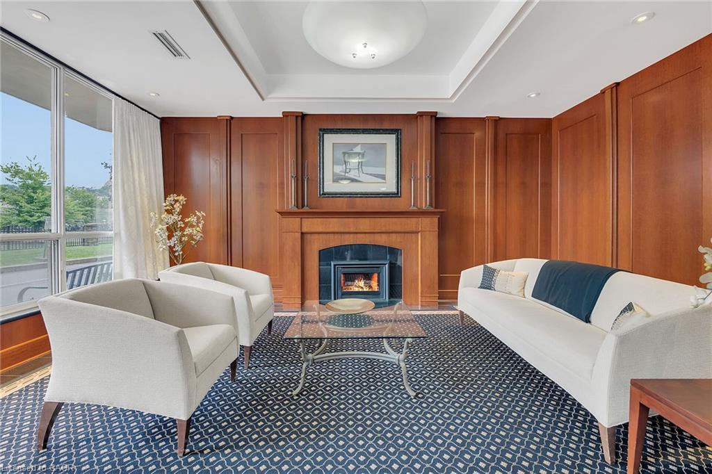 105-1770 Main Street W, Hamilton, ON - Indoor With Fireplace