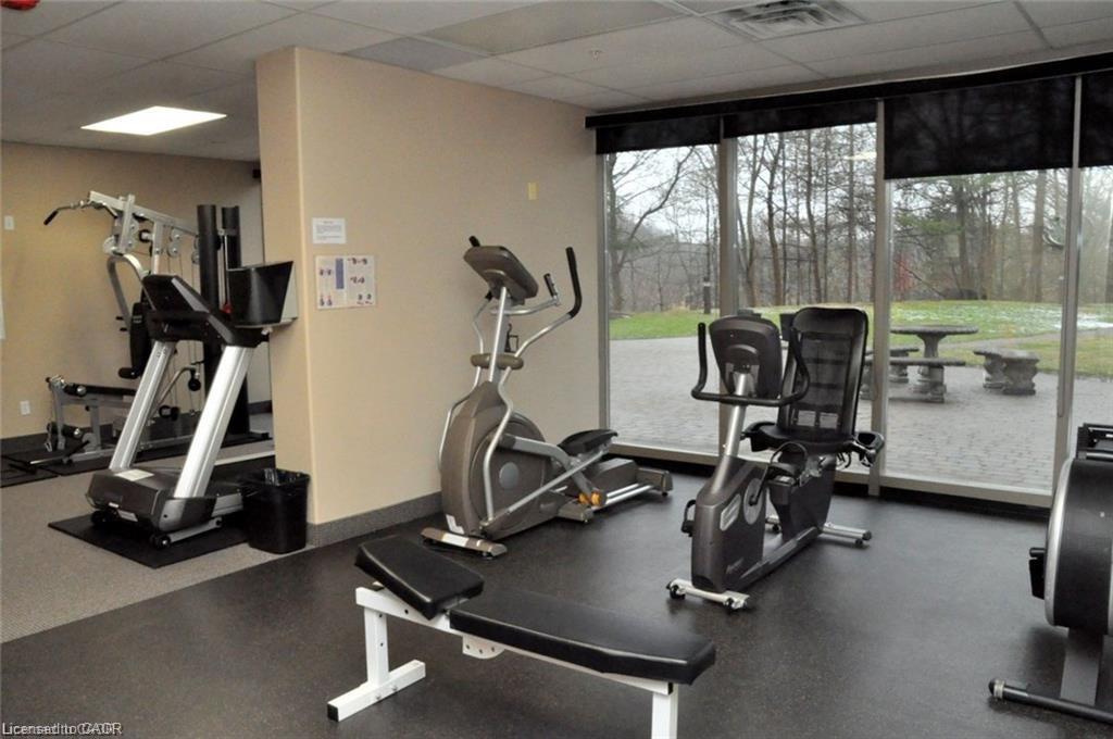 105-1770 Main Street W, Hamilton, ON - Indoor Photo Showing Gym Room