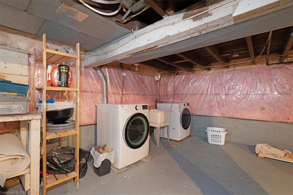 133 Frederick Avenue, Hamilton, ON - Indoor Photo Showing Laundry Room