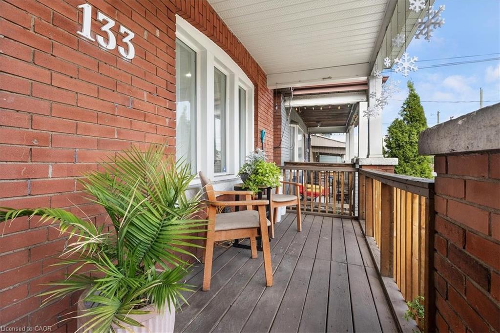 133 Frederick Avenue, Hamilton, ON - Outdoor With Deck Patio Veranda With Exterior