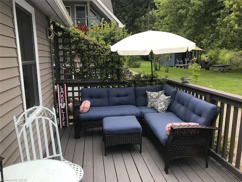 37B Cedar Drive, Turkey Point, ON - Outdoor With Deck Patio Veranda With Exterior