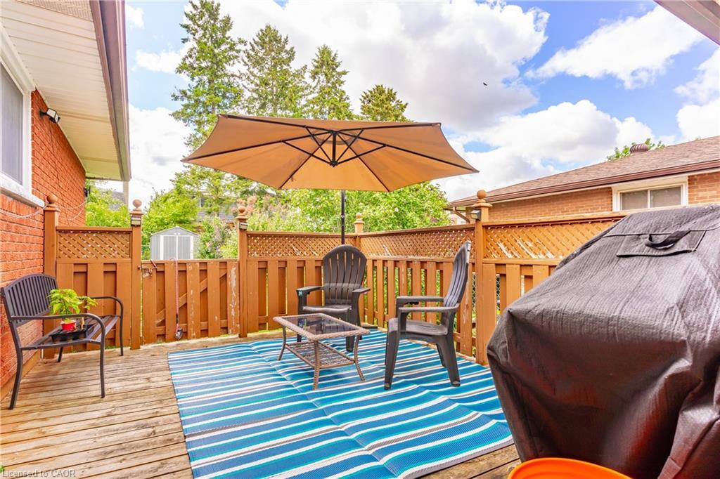 55 Ramblewood Way, Kitchener, ON - Outdoor With Deck Patio Veranda With Exterior