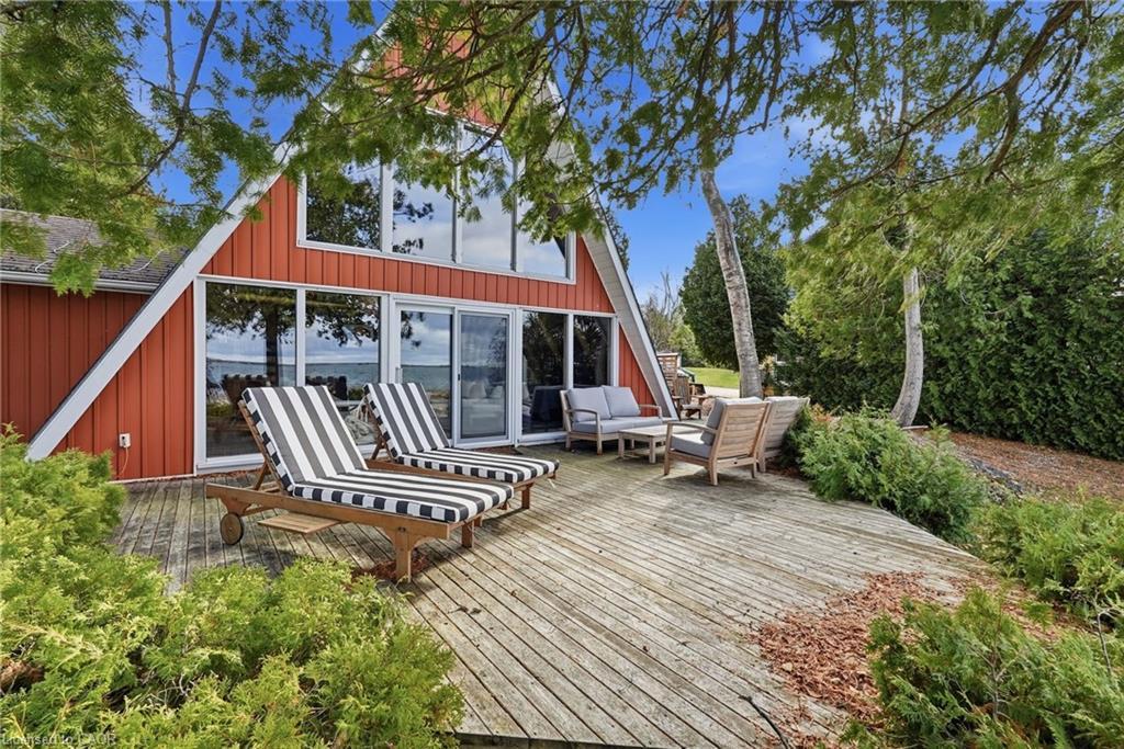 68 Parker Island Road, Lions Head, ON - Outdoor With Deck Patio Veranda
