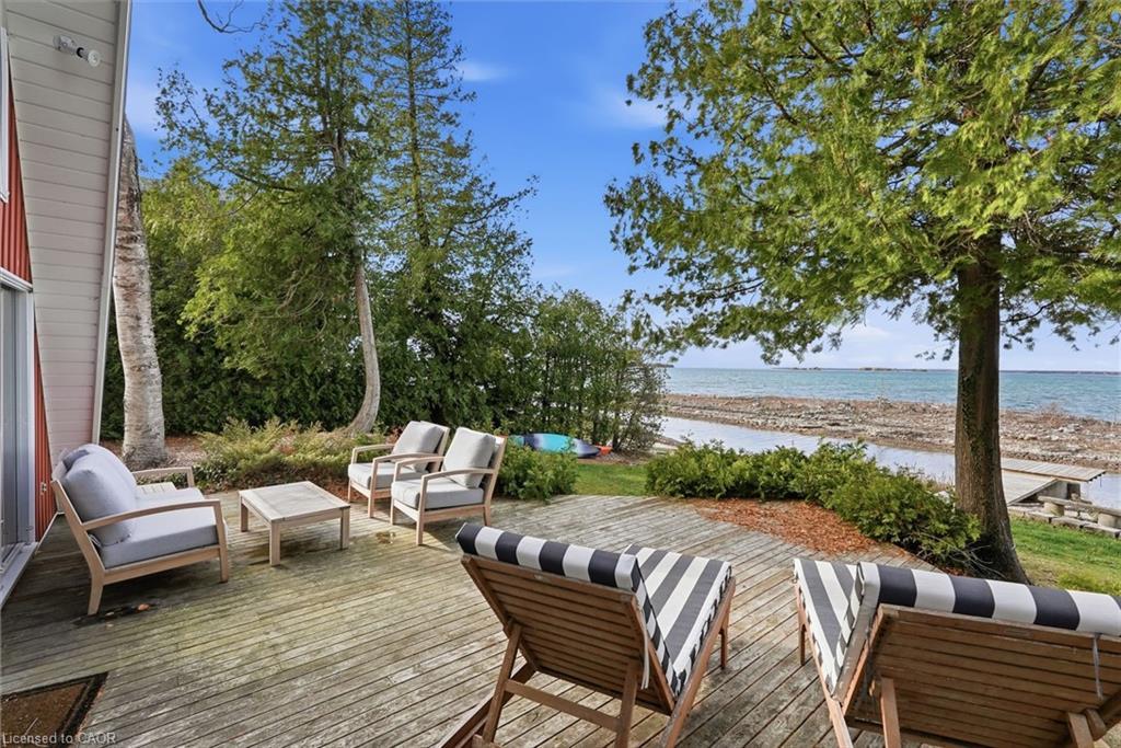 68 Parker Island Road, Lions Head, ON - Outdoor With Deck Patio Veranda