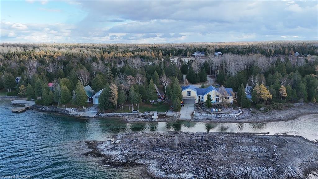 68 Parker Island Road, Lions Head, ON - Outdoor With Body Of Water With View