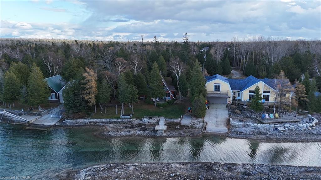 68 Parker Island Road, Lions Head, ON - Outdoor With Body Of Water With View