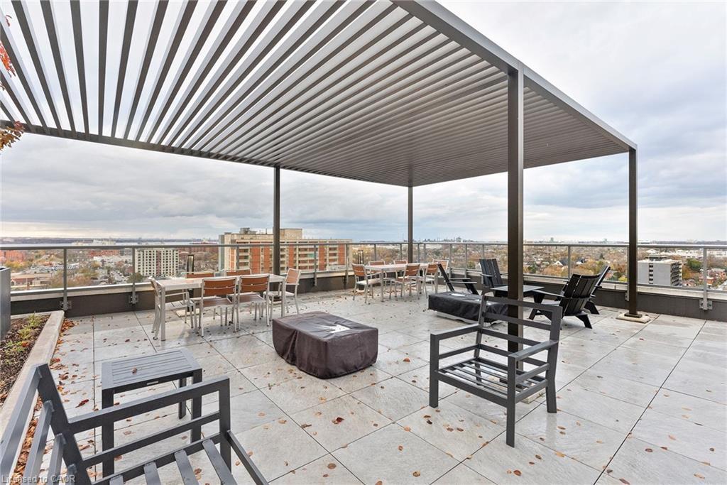 1318-212 King William Street, Hamilton, ON - Outdoor With Deck Patio Veranda With View With Exterior
