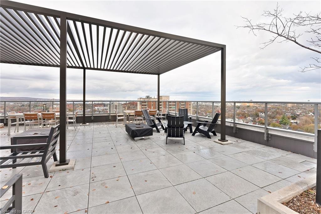1318-212 King William Street, Hamilton, ON - Outdoor With Deck Patio Veranda With View