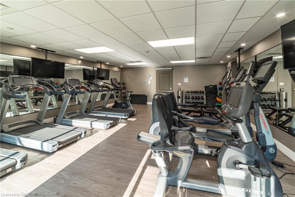 226-125 Shoreview Place, Stoney Creek, ON - Indoor Photo Showing Gym Room