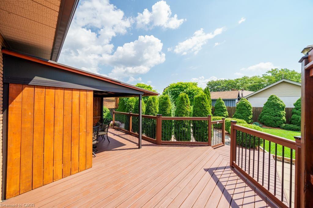 117 Sunrise Drive, Hamilton, ON - Outdoor With Deck Patio Veranda With Exterior