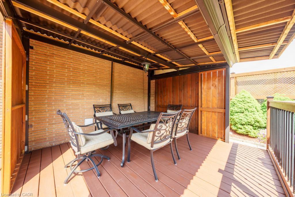 117 Sunrise Drive, Hamilton, ON - With Deck Patio Veranda With Exterior