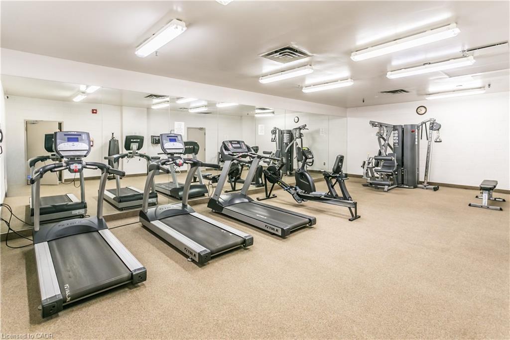 403-5080 Pinedale Avenue, Burlington, ON - Indoor Photo Showing Gym Room