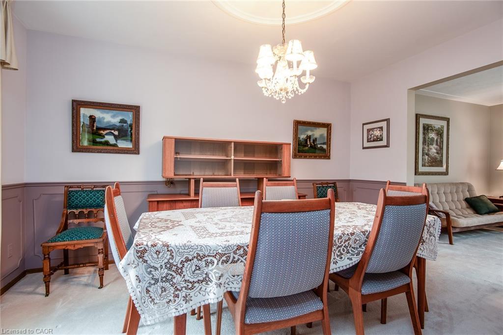 155 Shuh Avenue, Kitchener, ON - Indoor Photo Showing Dining Room