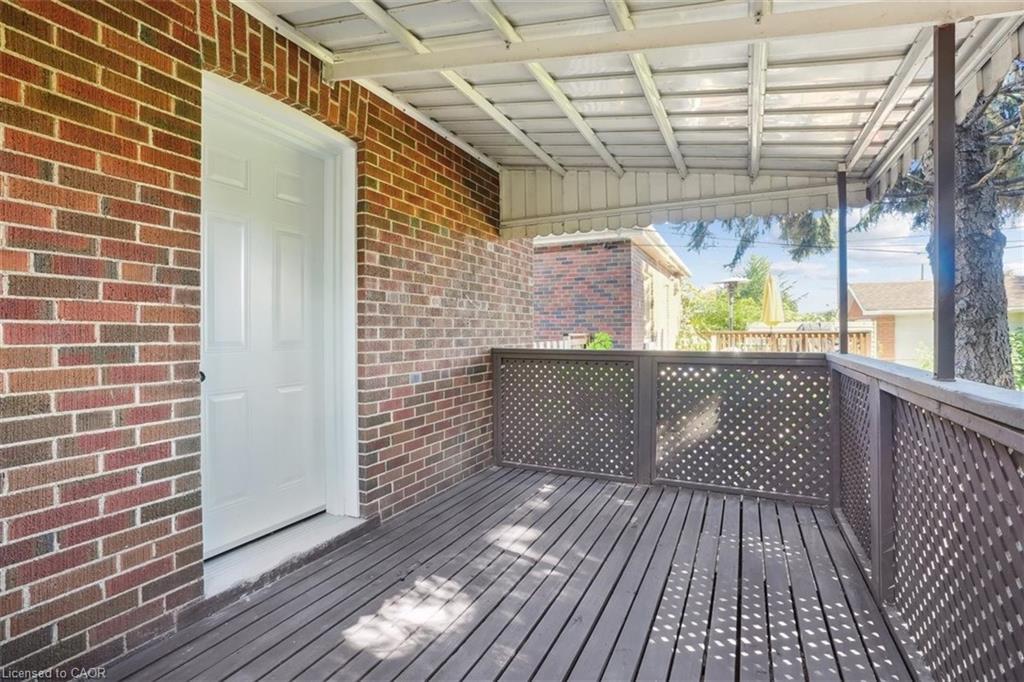 41 Cameron Avenue S, Hamilton, ON - Outdoor With Deck Patio Veranda With Exterior