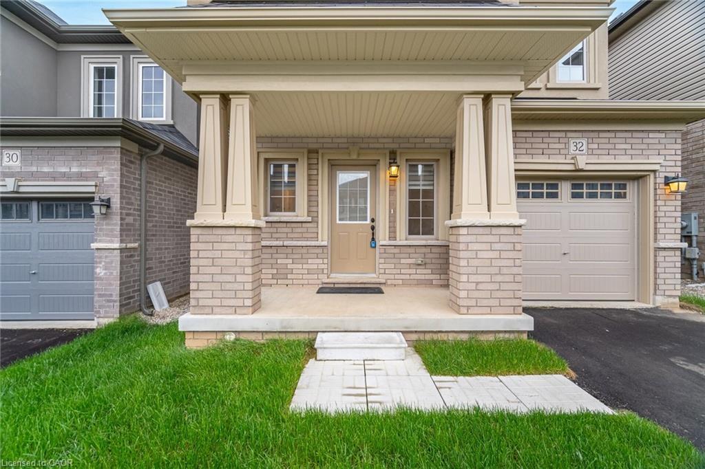 32 George Brier Drive W, Paris, ON - Outdoor With Facade