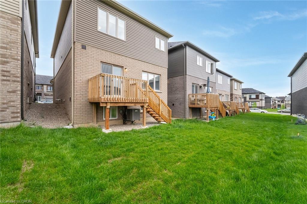 32 George Brier Drive W, Paris, ON - Outdoor With Deck Patio Veranda With Exterior