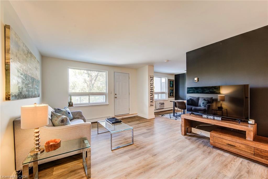 202-58 Bridgeport Road E, Waterloo, ON - Indoor Photo Showing Living Room