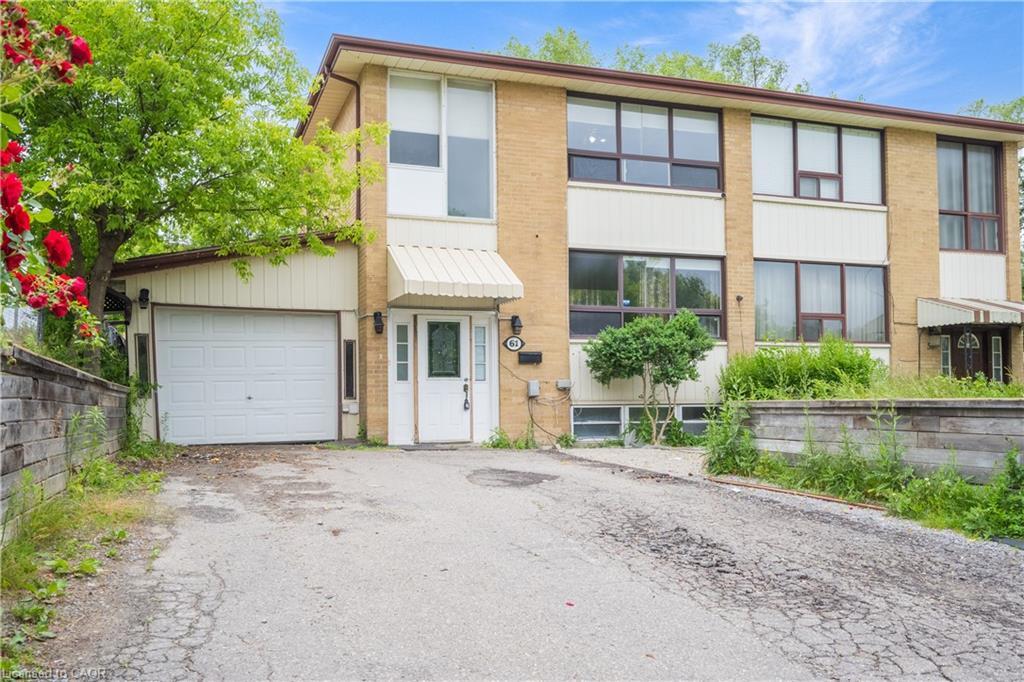 61 Clarence Street, Brampton, ON - Outdoor With Facade