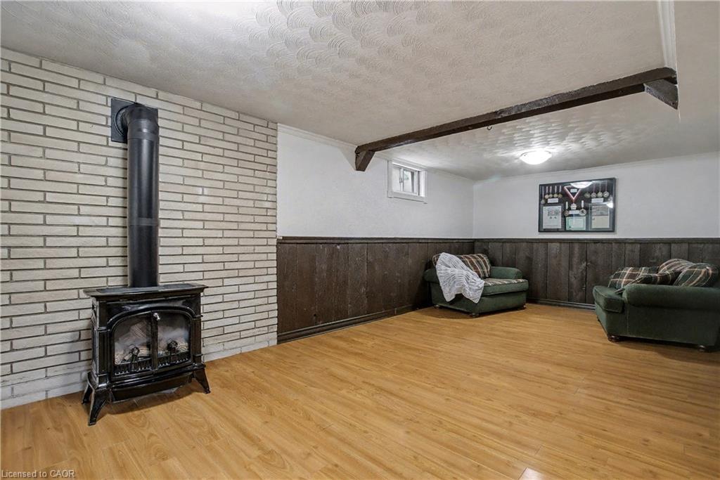 111 First Avenue, Cambridge, ON - Indoor With Fireplace