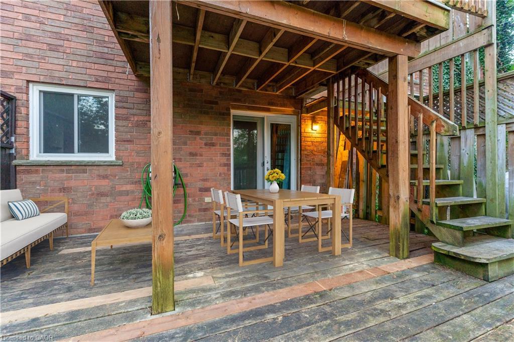 26 Woolwich Street, Kitchener, ON - Outdoor With Deck Patio Veranda With Exterior