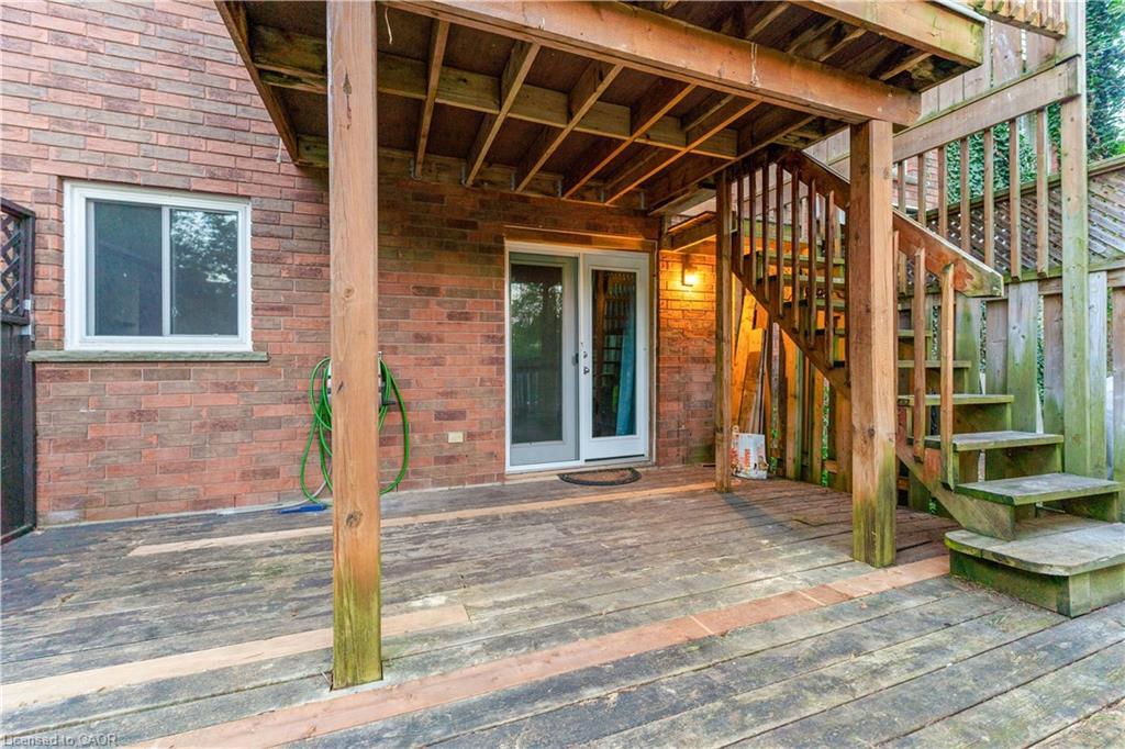 26 Woolwich Street, Kitchener, ON - Outdoor With Deck Patio Veranda With Exterior