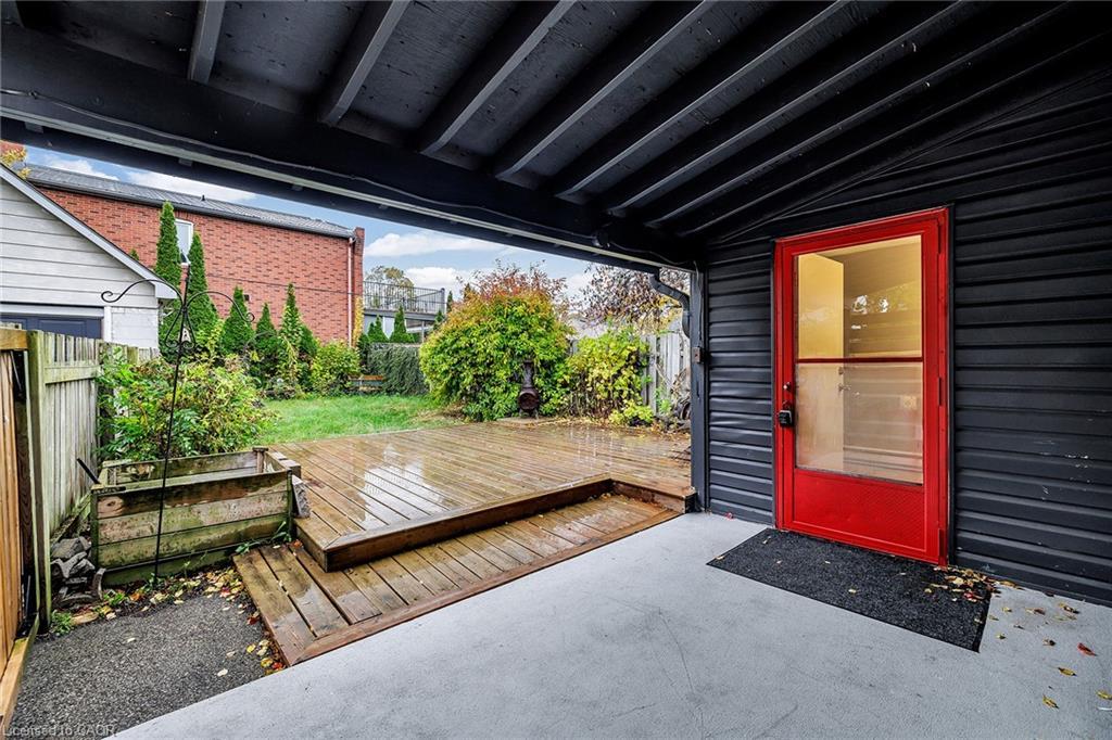 174 William Street, Brantford, ON - Outdoor With Deck Patio Veranda With Exterior