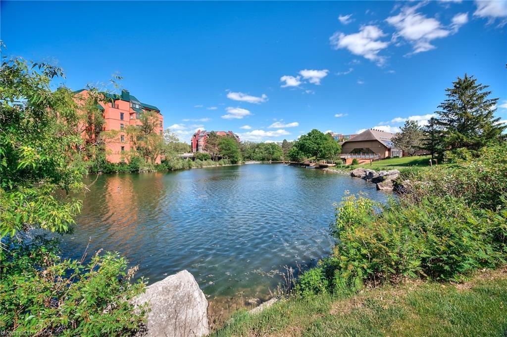 413-30 Blue Springs Drive, Waterloo, ON - Outdoor With Body Of Water With View