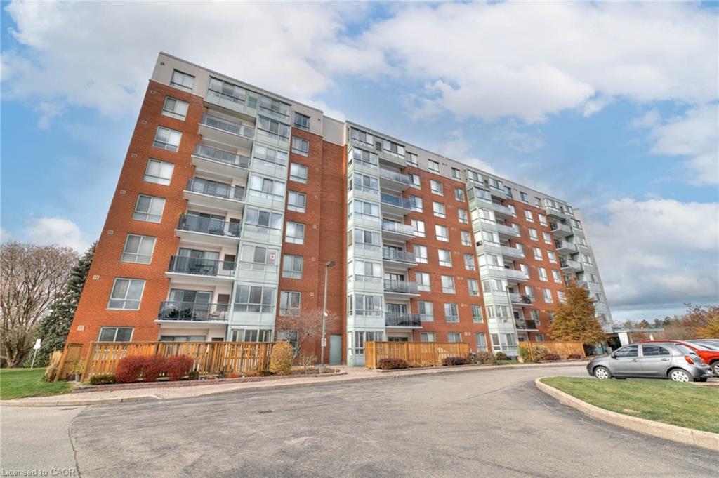 413-30 Blue Springs Drive, Waterloo, ON - Outdoor With Balcony With Facade