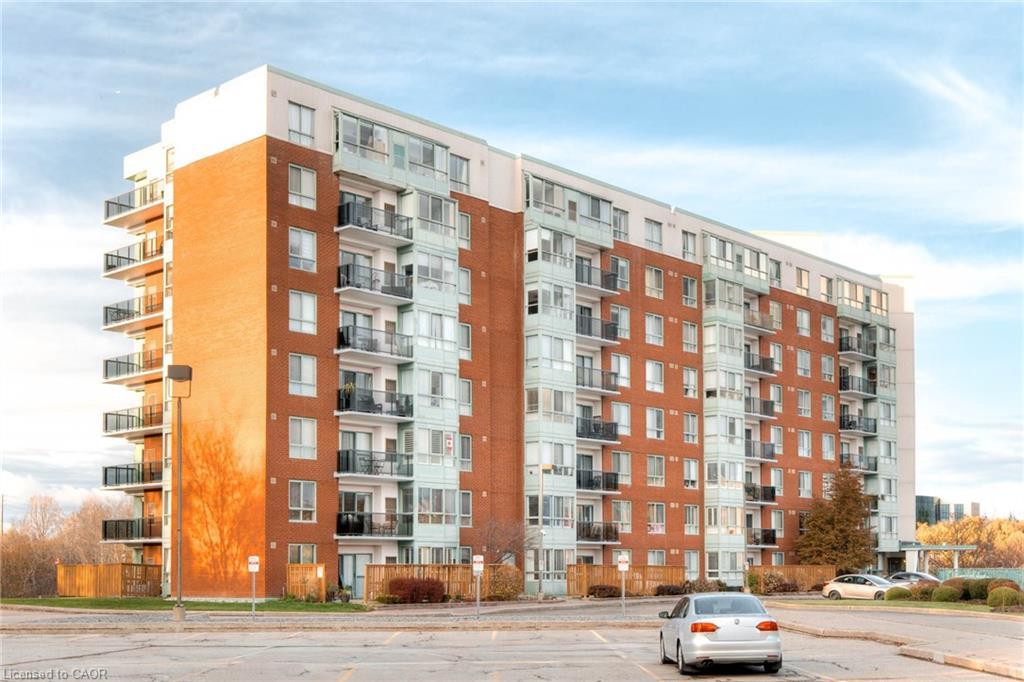 413-30 Blue Springs Drive, Waterloo, ON - Outdoor With Balcony With Facade