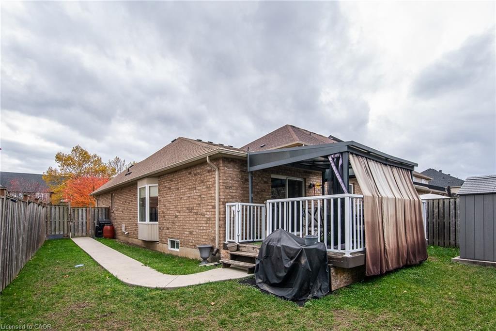 57 Hannon Crescent, Hamilton, ON - Outdoor With Deck Patio Veranda With Exterior