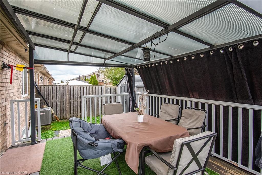 57 Hannon Crescent, Hamilton, ON - Outdoor With Deck Patio Veranda With Exterior