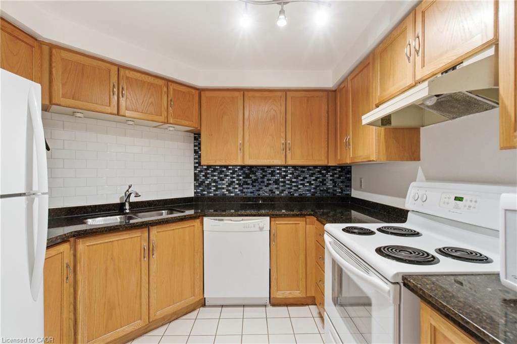 510-175 Hunter Street E, Hamilton, ON - Indoor Photo Showing Kitchen With Double Sink