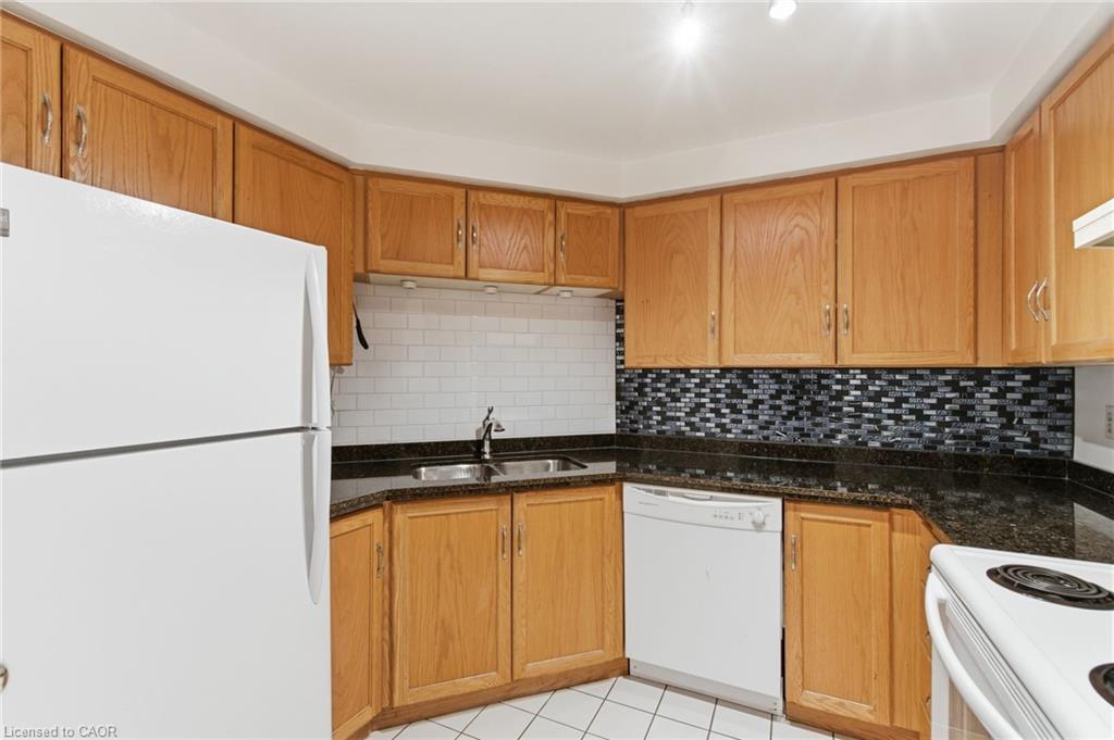 510-175 Hunter Street E, Hamilton, ON - Indoor Photo Showing Kitchen With Double Sink