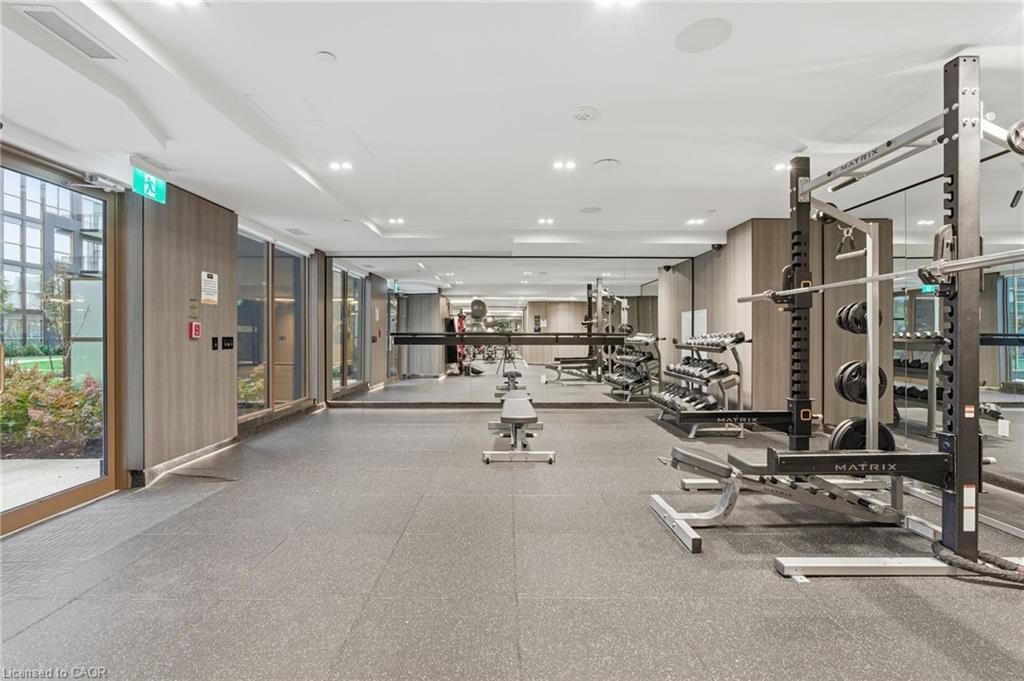 840-2343 Khalsa Gate, Oakville, ON - Indoor Photo Showing Gym Room