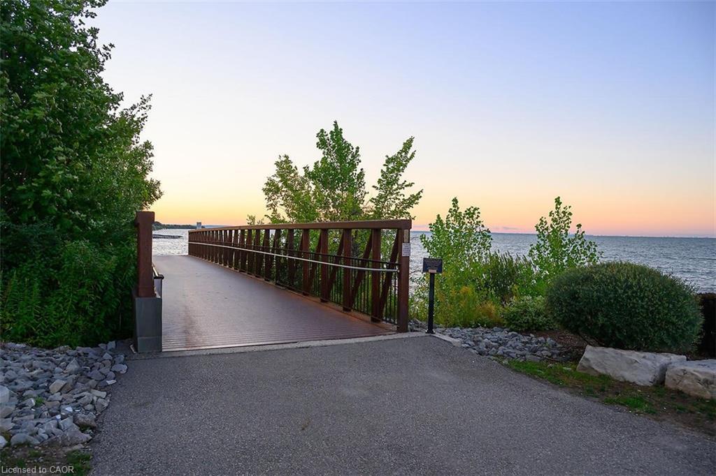 408-10 Concord Place, Grimsby, ON - Outdoor With Body Of Water