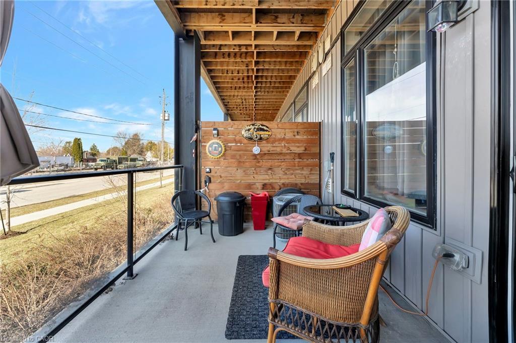 117-85B Morrell Street, Brantford, ON - Outdoor With Balcony With Exterior
