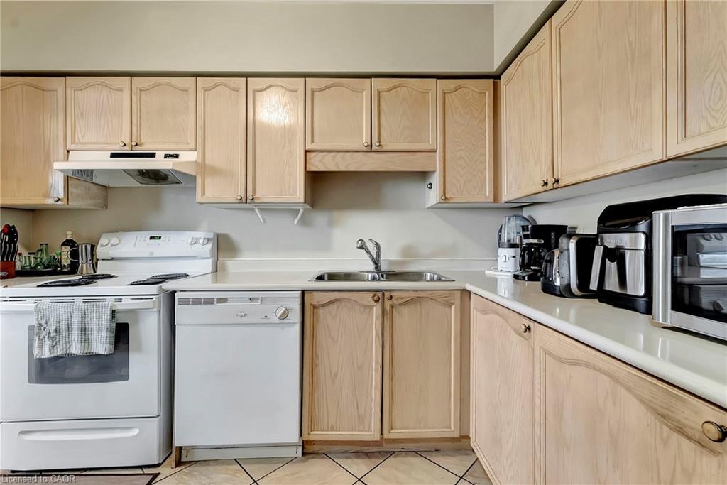 902-9 Bonheur Court, Brantford, ON - Indoor Photo Showing Kitchen With Double Sink