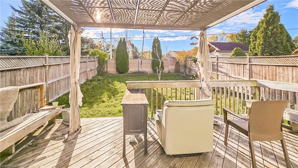 317 Bankside Drive, Kitchener, ON - Outdoor With Deck Patio Veranda With Exterior