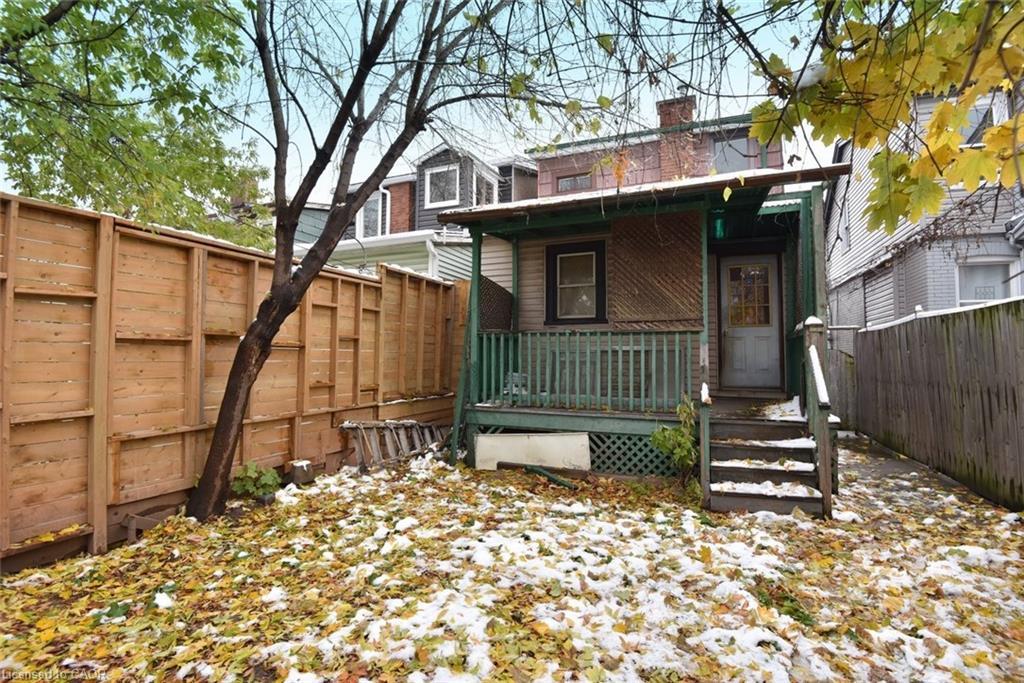 69 Gage Avenue N, Hamilton, ON - Outdoor With Deck Patio Veranda