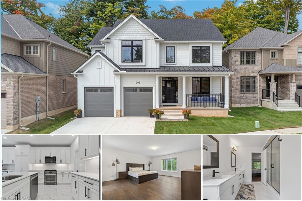 209 Jeffrey Place, Kitchener, ON - Outdoor With Facade