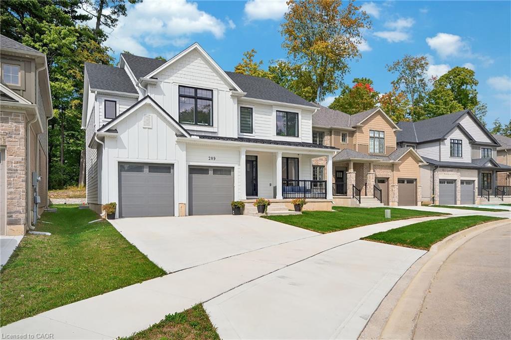 209 Jeffrey Place, Kitchener, ON - Outdoor With Facade