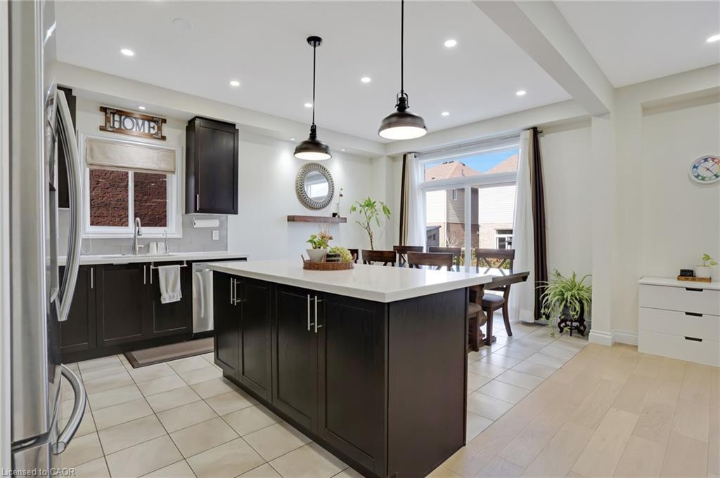 46 Stillwater Street, Kitchener, ON - Indoor Photo Showing Kitchen With Upgraded Kitchen