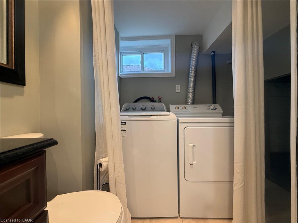 Lower-419 Talbot Street, Hamilton, ON - Indoor Photo Showing Laundry Room