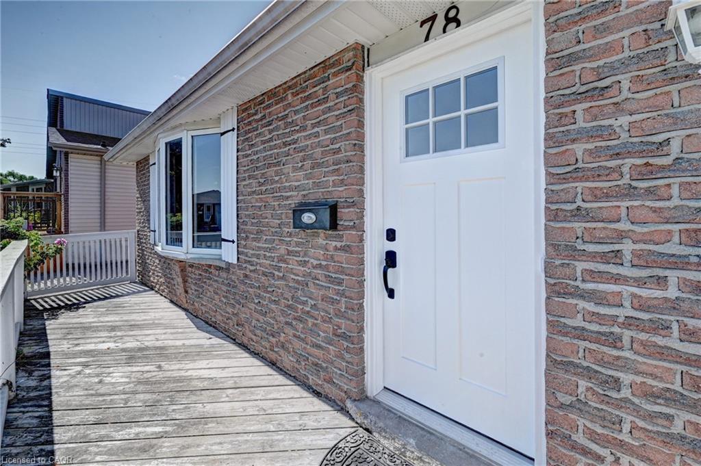 78 Barwood Crescent, Kitchener, ON - Outdoor With Exterior