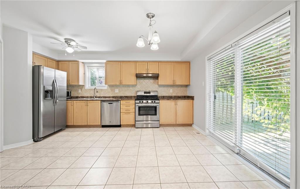 48 Powell Drive, Binbrook, ON - Indoor Photo Showing Kitchen With Stainless Steel Kitchen