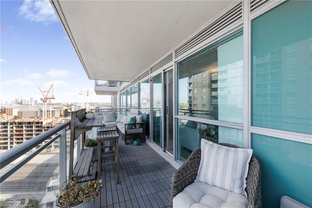 1406-100 Western Battery Road, Toronto, ON - Outdoor With Balcony With Exterior
