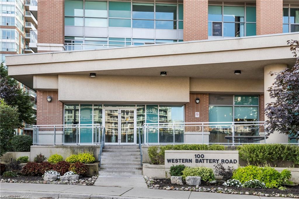 1406-100 Western Battery Road, Toronto, ON - Outdoor With Facade