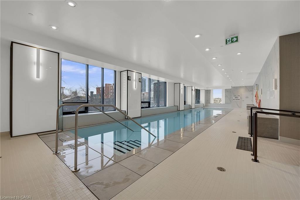 1707-2007 James Street, Burlington, ON - Indoor Photo Showing Other Room With In Ground Pool