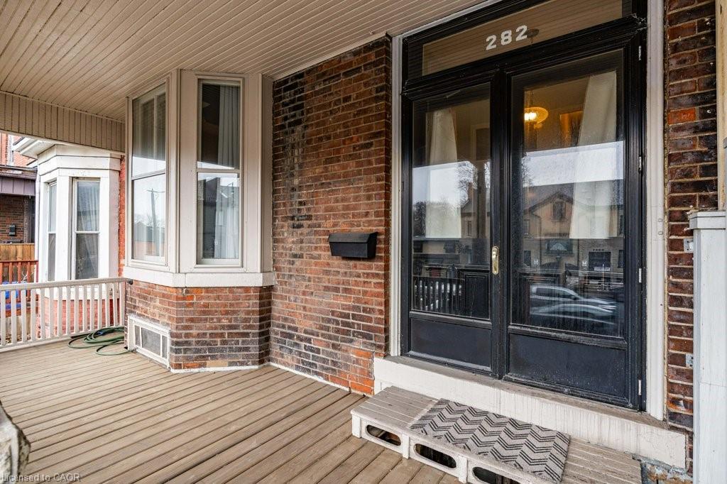 282 Main Street W, Hamilton, ON - Outdoor With Deck Patio Veranda With Exterior